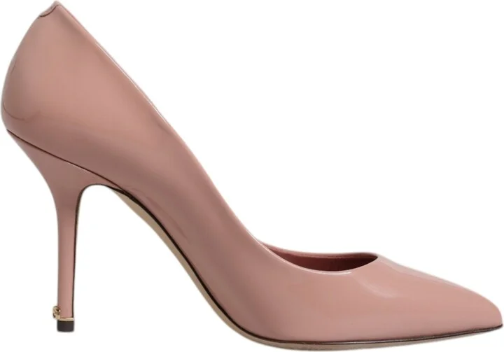 Pink Patent Leather Stiletto Heel Pumps Women's Shoes (Pre-Owned)