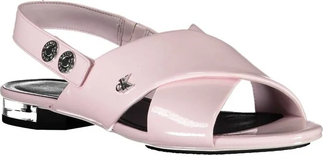 Pink Polyethylene Women Women's Sandal - Image 2