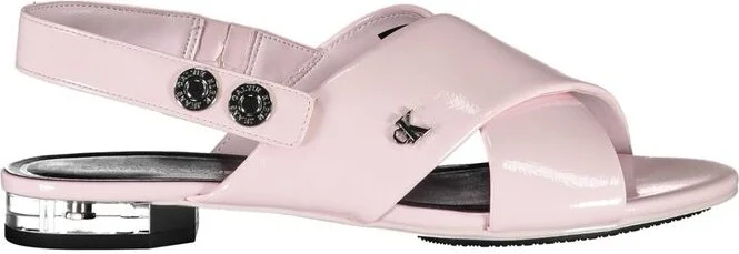 Pink Polyethylene Women Women's Sandal