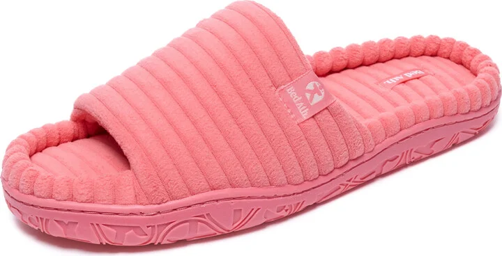 Pink / Purple Judy - Jumbo Cord Slipper Slider - Watermelon - Image 5