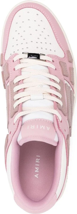 Pink Skel Top Panelled Sneakers - Image 4