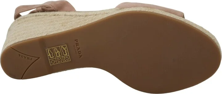 Pink Suede Leather Ankle Strap Women's Sandals - Image 2