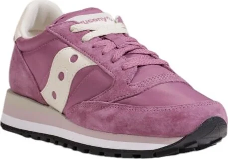 Pink Suede Leather Women's Sneaker - Image 2