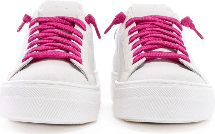 Pink Thea Fuchsia/ White Sneaker - Image 3