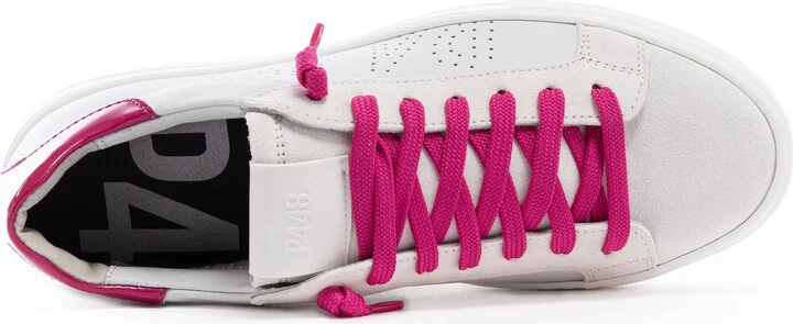 Pink Thea Fuchsia/ White Sneaker - Image 5
