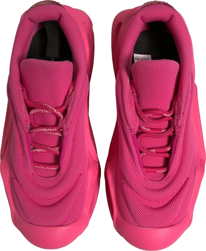 Pink Wave Low Top Lace Up Men Sneakers Men's Shoes (Pre-Owned) - Image 3