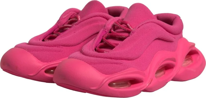 Pink Wave Low Top Lace Up Men Sneakers Men's Shoes (Pre-Owned) - Image 4