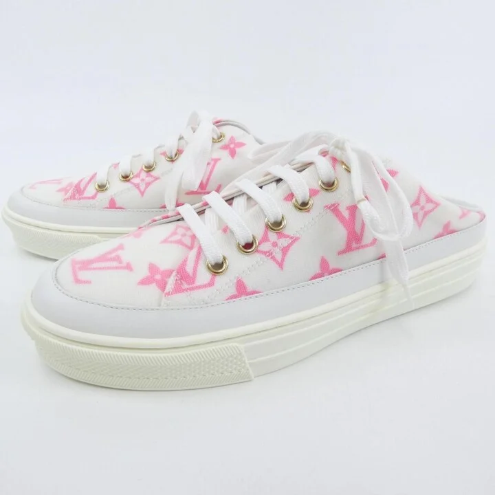 Pink White Sneakers (Pre-Owned) - Image 3