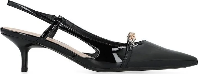 Pinko Chain-Linked Slingback Pumps