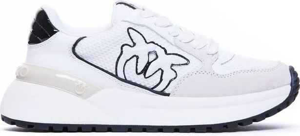 Pinko Gem Lace-Up Sneakers
