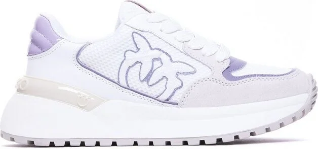 Pinko Gem Lace-Up Sneakers