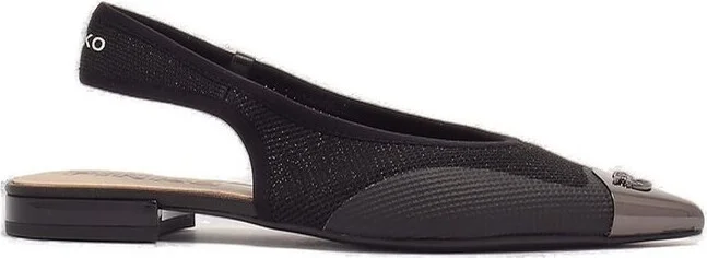Pinko Gianira Pointed Toe Flat Shoes