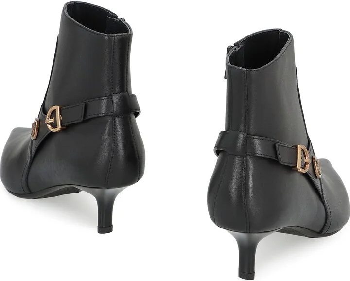 Pinko Gloria Leather Ankle Boots - Image 4