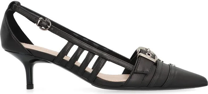 Pinko Leather Slingback Pumps