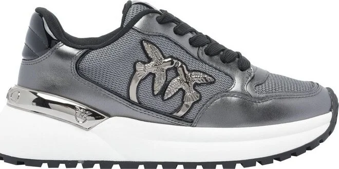 Pinko Logo Detailed Lace-Up Sneakers