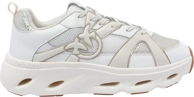 Pinko Logo Detailed Mesh Sneakers