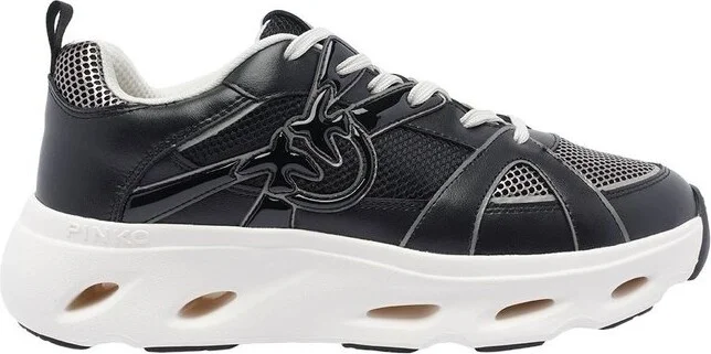 Pinko Logo Detailed Mesh Sneakers