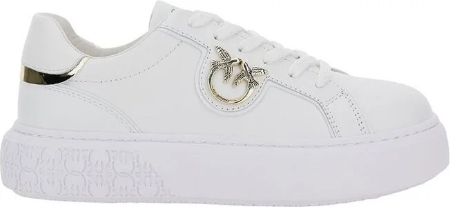 Pinko Logo Detailed Platform Low-Top Sneakers