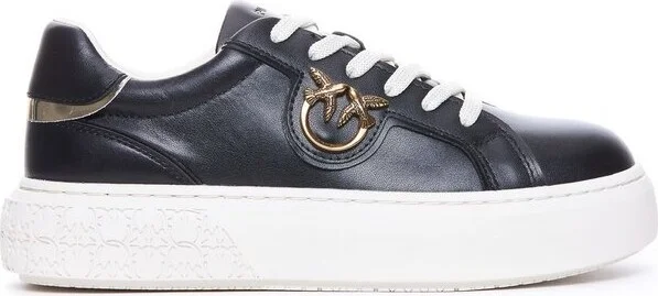 Pinko Logo Detailed Platform Low-Top Sneakers