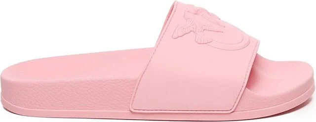 Pinko Logo Embossed Slippers