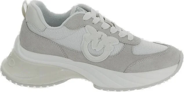 Pinko Logo Patch Lace-Up Sneakers
