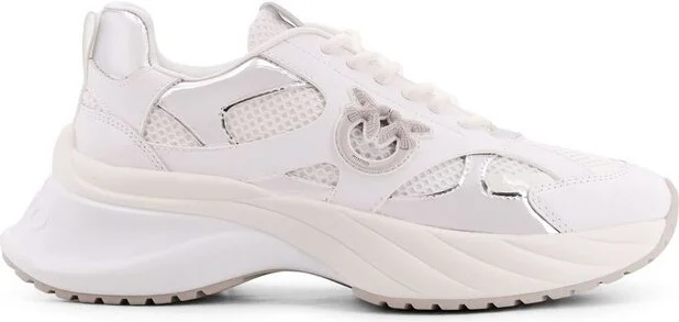 Pinko Logo-Patch Round Toe Sneakers