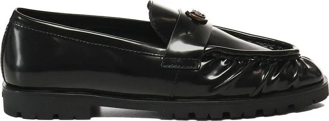 Pinko Logo Plaque Flat Shoes