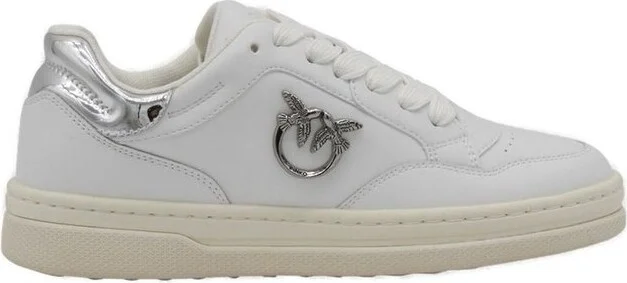 Pinko Logo-Plaque Lace-Up Sneakers