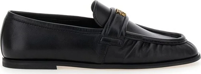Pinko Logo Plaque Loafers
