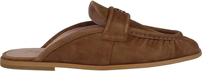 Pinko Logo Plaque Slip-On Slippers