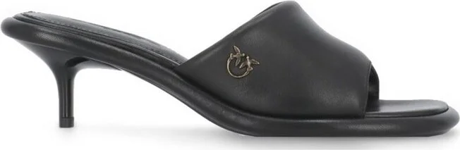 Pinko Logo Plaque Tara Slippers