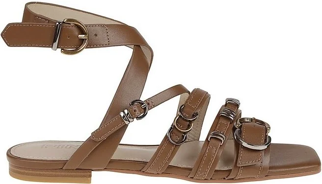 Pinko Marli 08 Woven Strap Sandals