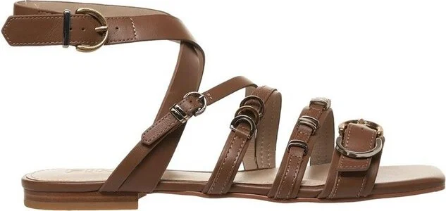 Pinko Marli Buckle Detailed Sandals