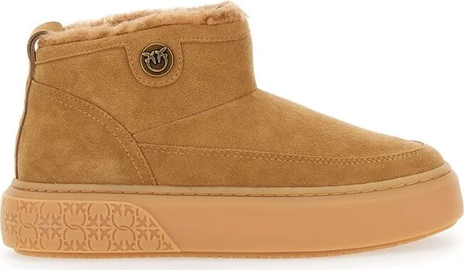 Pinko Round-Toe Slip-On Boots