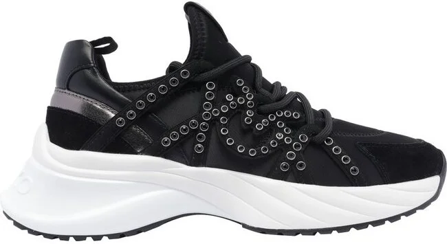 Pinko Stud Detailed Lace-Up Sneakers