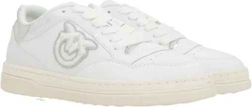 Pinko White And Silver Sneakers - Image 2