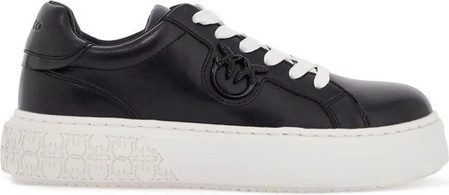 Pinko Yoko 12 Logo Patch Platform Sneakers