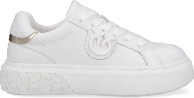 Pinko Yoko 12 Logo Patch Platform Sneakers