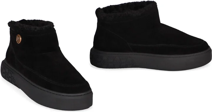 Pinko Yoko Suede Ankle Boots - Image 3