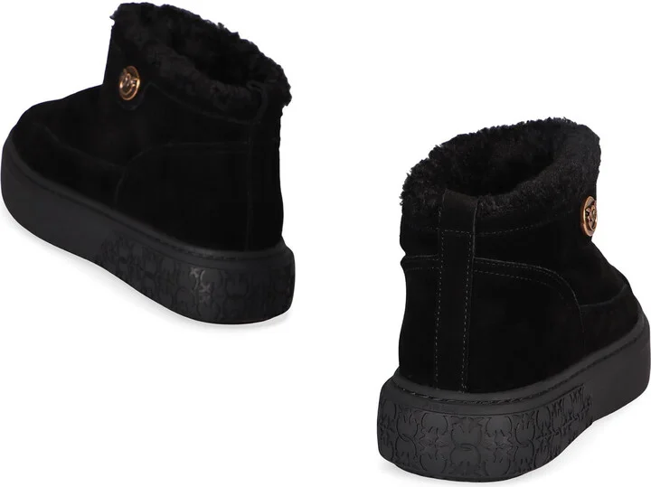 Pinko Yoko Suede Ankle Boots - Image 4