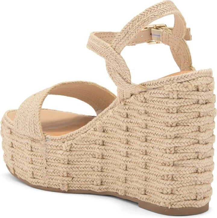 Pinky Espadrille Platform Wedge Sandal - Image 2