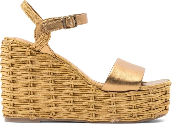 Pinky Espadrille Platform Wedge Sandal - Image 9