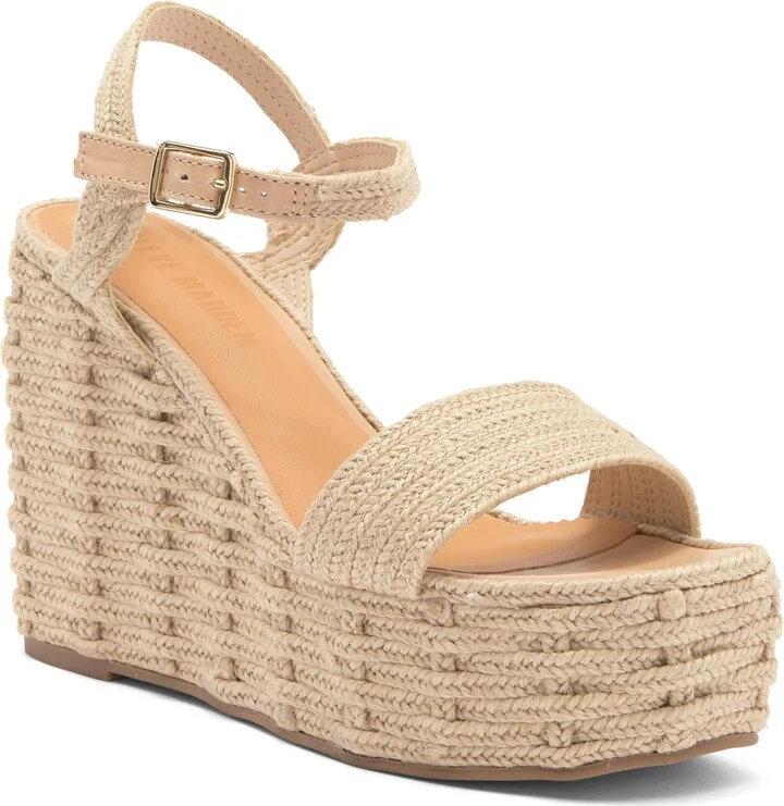 Pinky Espadrille Platform Wedge Sandal