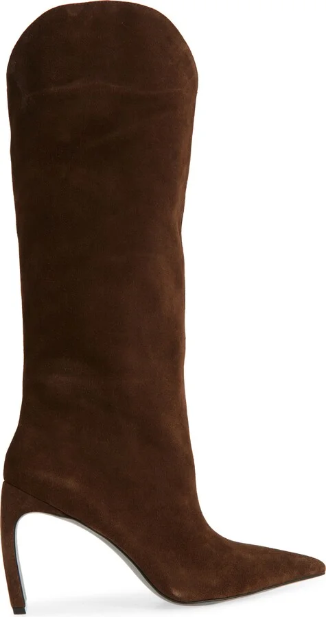 Pinpoint Pointed Toe Knee High Boot - Image 3
