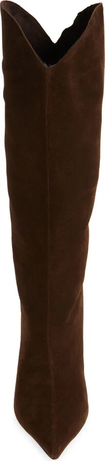 Pinpoint Pointed Toe Knee High Boot - Image 4