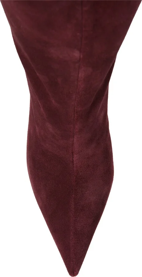 Pinpoint Pointed Toe Knee High Boot - Image 11