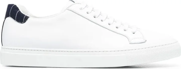 Pinstripe-Counter Sneakers