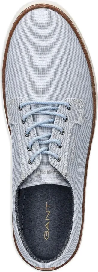 Pinstripe Lace-Up Sneakers - Image 3