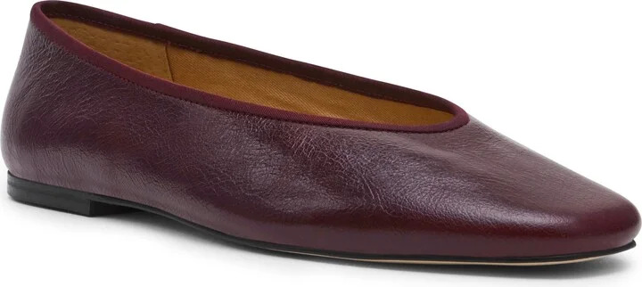 Burgundy Leather