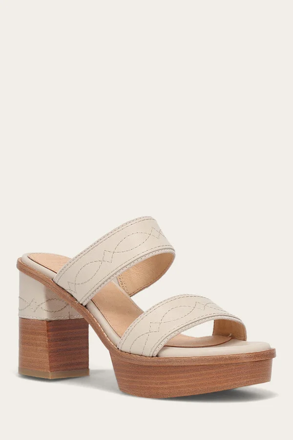 Pipa Woodstock 2 Band Platform Sandal - Image 2